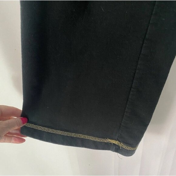 BCBG Maxazria Y2K Vintage Track Pants Blue Straight Leg Logo Women’s Size Large - Picture 15 of 16